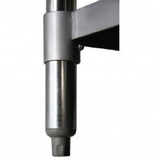 GSW WT-EE2448 Economy Work Table, 18 Gauge Stainless Steel Top, Galvanized Under-Shelf & Legs, 48(w) x 24(d) x 35(h) inch, ETL Listed