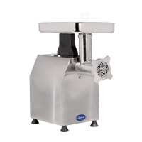 Globe Chefmate® CM12 Meat Choppes, (250)lb(s)/Hr Capacity, Knife & Blades included, 1hp, 11amps, 110v/60/1-ph, ETL Listed