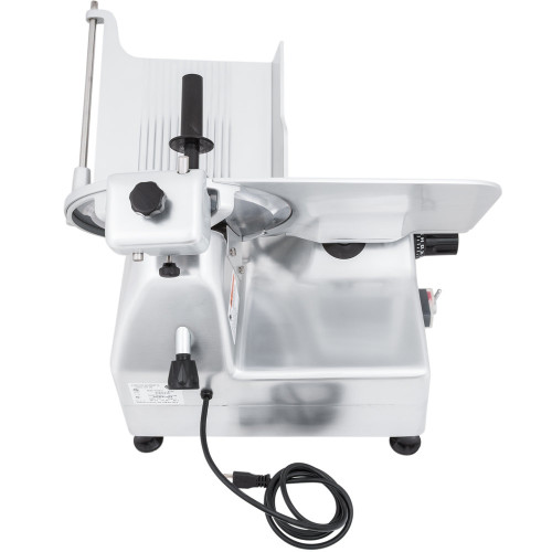 Globe Chefmate® G12A Automatic Food Slicers, 12 inch Diameter Knife, Medium-Duty, Belt-Driven, 1/2hp, 3amps, 115v/60/1-ph, ETL Listed