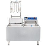 Globe Chefmate® PF32E Eelectric Fryer, Dual Tank, (32)lb(s) Oil Capacity, Countertop, (2)Fry Basket(s), 208-240v/60/1-ph, NSF Listed