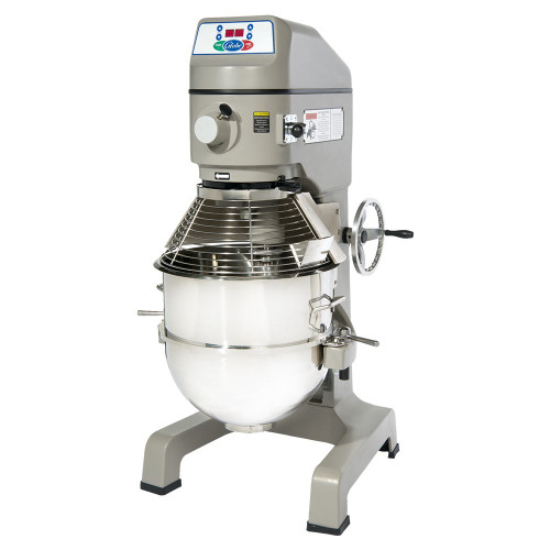 Globe SP60-3 Planetary Mixer, 60qt Capacity, Floor Model, 3-Speed, Gear-Driven, 3hp, 9amps, 220v/60/3-ph, NSF Listed