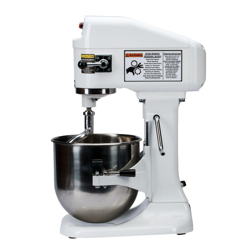 Globe SP08 Planetary Mixer, 8qt Capacity, 3-Speed Motor, Countertop, Gear-Driven, 1/4hp, 5amps, 115v/60/1-ph, NSF Listed