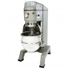 Globe SP80PL 80qt Planetary Floor MiGlobe SP80PL Planetary Mixer, 80qt Capacity, Floor Model, 4-Speed, Gear-Driven, 3hp, 12amps, 208v/60/3-ph, NSF Listed