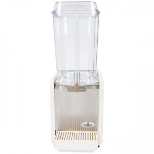 Crathco D15-4 Classic Bubbler Refrigerated Beverage Dispenser (1)5-Gal Bowl(s), Plastic Side Panels and Drip Tray, 120/60/1-ph, NSF Listed