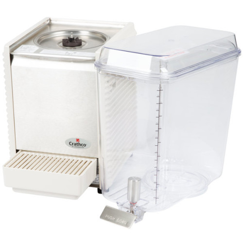 Crathco D15-4 Classic Bubbler Refrigerated Beverage Dispenser (1)5-Gal Bowl(s), Plastic Side Panels and Drip Tray, 120/60/1-ph, NSF Listed