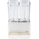 Crathco D25-4 Classic Bubbler Refrigerated Beverage Dispenser (2)5-Gal Bowl(s), Plastic Side Panels and Drip Tray, 120/60/1-ph, NSF Listed