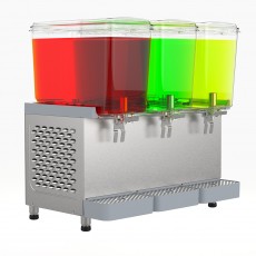 Crathco SR35-16 Pro Classic Bubbler Refrigerated Beverage Dispenser, (3)4.75-Gallon Bowl(s), 500w, 4amps, 120/60/1-ph, NSF Listed