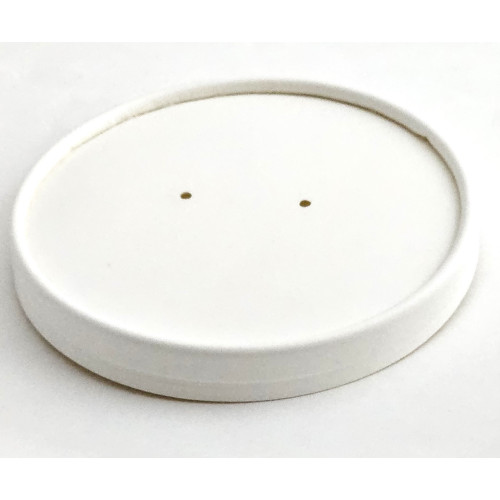 PSC-PL Paper Lid Fits 24-32oz Paper Soup Cups, 500 each