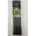 G240-BK 10-3/4 inch Black Melamine Chopsticks, 10 Pairs / Bag