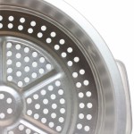 SA40 40cm Aluminum Steamers, Big Hole, 4Pcs Set, 16(d) x 21-1/2(h) inch, 1 set