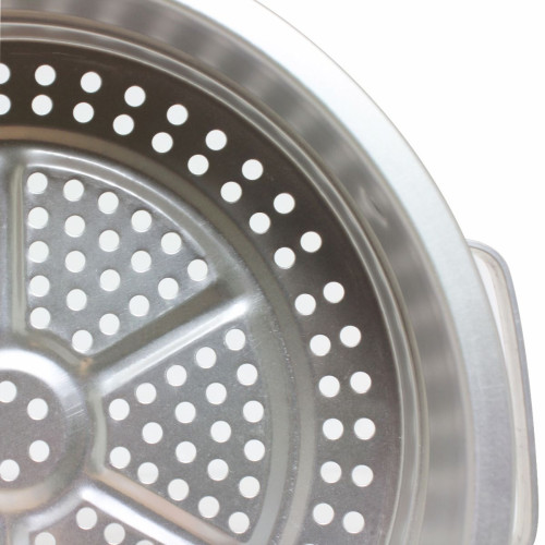 SA40 40cm Aluminum Steamers, Big Hole, 4Pcs Set, 16(d) x 21-1/2(h) inch, 1 set