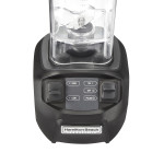 Hamilton Beach HBB255 The Rio® Drink Blender, 2-Speed Motor, 48oz Stackable Co-polyester Container, 1.6hp, 780w, 6.5amps, 120v/60/1-ph, NSF Listed