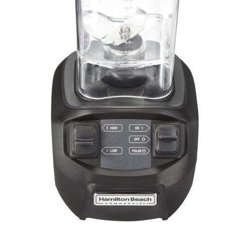 Hamilton Beach HBB255 The Rio® Drink Blender, 2-Speed Motor, 48oz Stackable Co-polyester Container, 1.6hp, 780w, 6.5amps, 120v/60/1-ph, NSF Listed