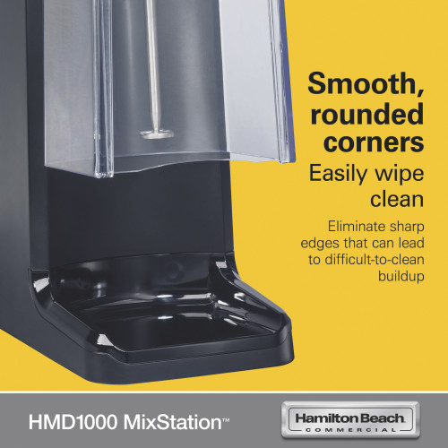 Hamilton Beach HMD1000 MixStation™ Single-Spindle Heavy Duty Drink Mixer, 3/4hp, 6Amps, 120v/60/1-ph, NSF Listed