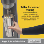 Hamilton Beach HMD200R Single-Spindle Drink Mixer, 1/3hp, 300w, 120v/60/1-ph, NSF Listed