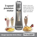 Hamilton Beach HMD200R Single-Spindle Drink Mixer, 1/3hp, 300w, 120v/60/1-ph, NSF Listed