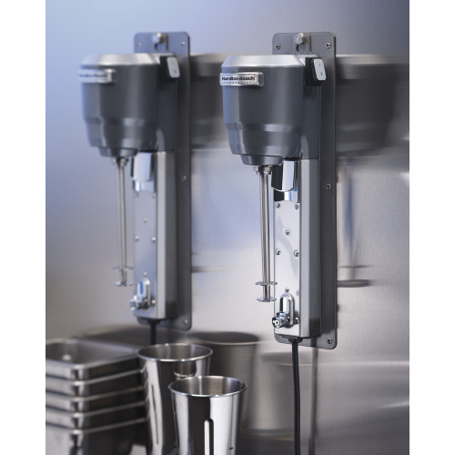 Hamilton Beach HMD300 Wall-Mount Single-Spindle Drink Mixer, 1/3hp, 120v/60/1-ph, NSF Listed