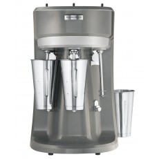 Hamilton Beach HMD400R Triple-Spindle Drink Mixer, 1/3hp, 900w, 120v/60/1-ph, NSF Listed