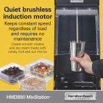 Hamilton Beach HMD880 MixStation™ Single-Spindle Drink Mixer, 1/3hp, 4.8amps, 120v/60/1-ph, NSF Listed