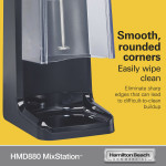 Hamilton Beach HMD880 MixStation™ Single-Spindle Drink Mixer, 1/3hp, 4.8amps, 120v/60/1-ph, NSF Listed