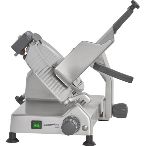 Hobart EDGE13-11 Centerline™ Food Slicers, 13(dia) inch Knife, Medium-Duty, Manual, Belt Driven, (1)Speed(s), 1/2hp, 4amps, 120v/60/1-ph, NSF Listed