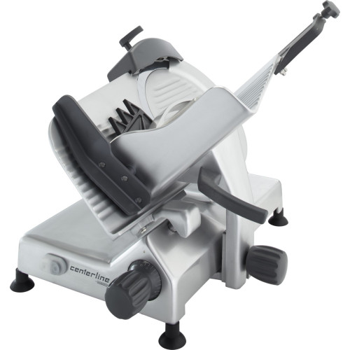 Hobart EDGE13-11 Centerline™ Food Slicers, 13(dia) inch Knife, Medium-Duty, Manual, Belt Driven, (1)Speed(s), 1/2hp, 4amps, 120v/60/1-ph, NSF Listed