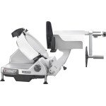 Hobart HS6-1 CleanCut™ Food Slicers, 13(dia) inch Knife, Heavy-Duty, Manual, Removable Knife, 1/2hp, Belt Driven, 5.4amps, 120v/60/1-ph, NSF Listed