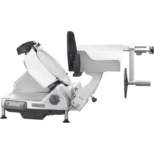 Hobart HS6-1 CleanCut™ Food Slicers, 13(dia) inch Knife, Heavy-Duty, Manual, Removable Knife, 1/2hp, Belt Driven, 5.4amps, 120v/60/1-ph, NSF Listed