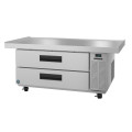 Hoshizaki CR60A 60.5(w) inch (2)Drawer(s) Refrigerated Chef Base, 10.6Cu.t, 1000lb Load Capacity, Casters, 1/5hp, 115v/60/1, ETL Listed