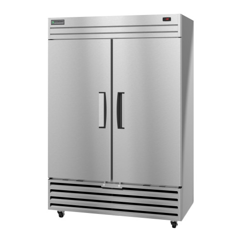 Hoshizaki ER2A-FS 54.37(w) inch (2)Solid Door(s) Bottom Mount Upright Reach-In Refrigerator, 38.61Cu.ft, (6)Shelve(s), 1/3hp, Casters, 115v/60/1, UL Listed, ENERGY STAR®