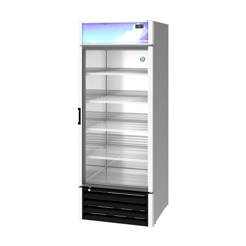 Hoshizaki FM-23-HC 30(w) inch (1)Glass Door(s) Bottom Mount Merchandiser Freezer, Silver, 20.71Cu.ft, (5)Shelve(s), 115v/60/1, UL Listed