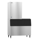 Hoshizaki KM-1340MWJ 30(w) inch Crescent Cuber Modular Ice Maker, 1323lb/24hr, Water-Cooled, 208-230v/60/1, NSF Listed