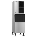 Hoshizaki KM-520MAJ/B-300SF 22(w) inch wide 556lb/24hr Crescent Cuber Ice Maker with Bin – 300lb Storage, Air-Cooled, 115v/60/1, NSF Listed, ENERGY STAR®