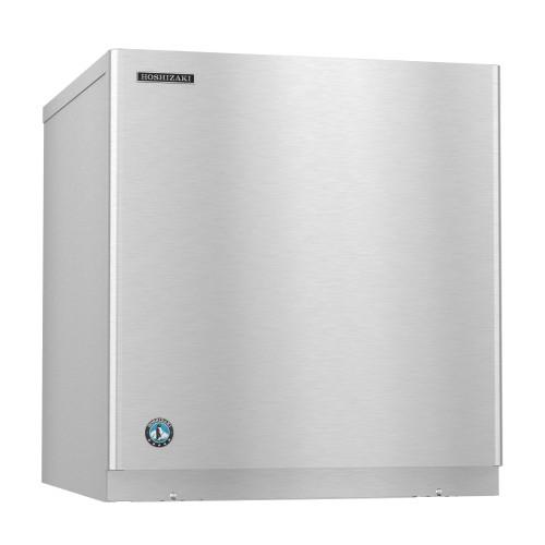 Hoshizaki KMD-410MAJ/DB-130H 22(w) inch 418lb/24hr Crescent Cuber Ice Maker with Dispenser Bin – 130lb Storage and Adapter Kits, Ice-Cooled, 115v/60/1, NSF Listed