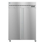 Hoshizaki F2A-FS 55(w) inch (2)Solid Door(s) Top Mount Upright Freezer, 50.37Cu.ft, (6)Shelve(s), 1hp, Casters, 115v/60/1, ETL Listed