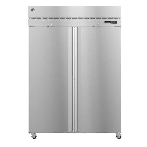Hoshizaki F2A-FS 55(w) inch (2)Solid Door(s) Top Mount Upright Freezer, 50.37Cu.ft, (6)Shelve(s), 1hp, Casters, 115v/60/1, ETL Listed