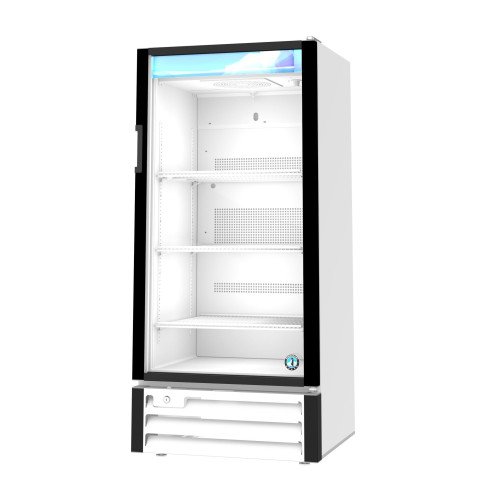 Hoshizaki RM-10-HC-WHT 25(w) inch (1)Glass Door(s) Countertop Merchandiser Refrigerator, White, 8.75Cu.ft, (3)Shelve(s), 1/5hp, 115v/60/1, UL Listed