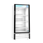 Hoshizaki RM-10-HC-WHT 25(w) inch (1)Glass Door(s) Countertop Merchandiser Refrigerator, White, 8.75Cu.ft, (3)Shelve(s), 1/5hp, 115v/60/1, UL Listed