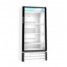 Hoshizaki RM-10-HC-WHT 25(w) inch (1)Glass Door(s) Countertop Merchandiser Refrigerator, White, 8.75Cu.ft, (3)Shelve(s), 1/5hp, 115v/60/1, UL Listed