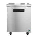 Hoshizaki UF27B 27(w) inch (1)Door(s) Undercounter Freezer, 7.21Cu.Ft, (1)Shelve(s), Casters, 1/5hp, 115v/60/1, ETL Listed