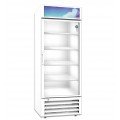 Hoshizaki RM-26-HC-WHT 26 Cu. Ft. White Glass Door Merchandiser Refrigerator, 29.75 Inch Wide, ENERGY STAR, 115V
