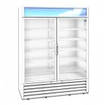 Hoshizaki RM-49-HC-WHT White Glass Door Merchandiser Refrigerator