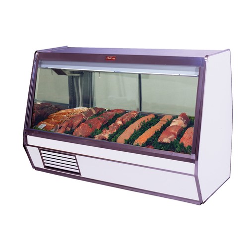 Howard-McCray SC-CMS32E-4-LED 50(w) inch Red Meat Refrigerated Service Case, Straight Glass, Self-Contained, White Exterior, 1/4hp, 12amps, 120/60/1-ph, UL Listed