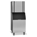 Ice-O-Matic Elevation Series CIM0636HA/B55PS Modular Ice Makers, 30.25(w) inch, 600lb/24hr, Bin – 510lb Storage, Half Cube, Air-Cooled, 208-230v/60/1-ph, NSF Listed, Energy Star