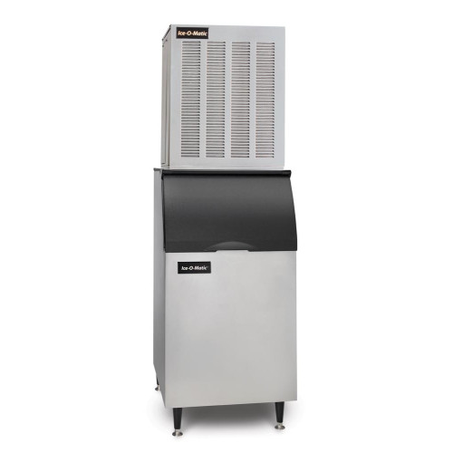 Ice-O-Matic MFI0500A/B42PS Air-Cooled Commercial Flake Ice Maker with 351 lb Bin