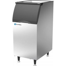 Ice-O-Matic B42 22 inch Ice Storage Bin, 351 lb Capacity, Slope Front, 6 inch Legs, NSF