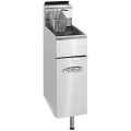 Imperial IFS-25 Deep Fryers, 7.88(w) inch, (25)lb(s) oil Capacity, (2)Tub Fired Burner(s), (1)Basket(s), Floor Model, 70k Total BTU/Hr, NSF Listed 