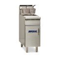 Imperial IHR-F50 Deep Fryers, 15.5(w) inch, (50)lb(s) Oil Capacity, (4)Tube Fired Burner(s), Heavy Duty, Floor Model, (2)Basket(s), 140k Total BTU/Hr, NSF Listed