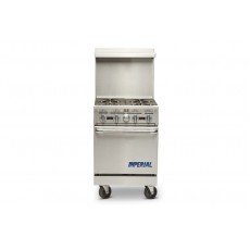 Imperial® IR-2-G12 Pro Series Restaurant Ranges, 24(w) inch,  (2)Open Burner(s), 12(w) inch Griddle, Natural Gas, 111k Total BTU/Hr, NSF Listed