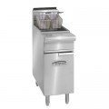 Imperial IRF-50-OP Open Pot Pro Range Match Deep Fryers, 15.5(w) inch, (50)lb(s), Floor Model, (2)Basket(s), 120k Total BTU/Hr, NSF Listed